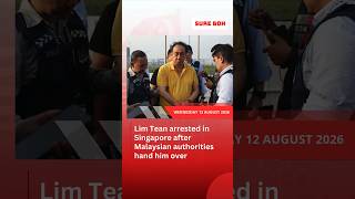 Lim Tean arrested in Singapore after Malaysian authorities hand him over