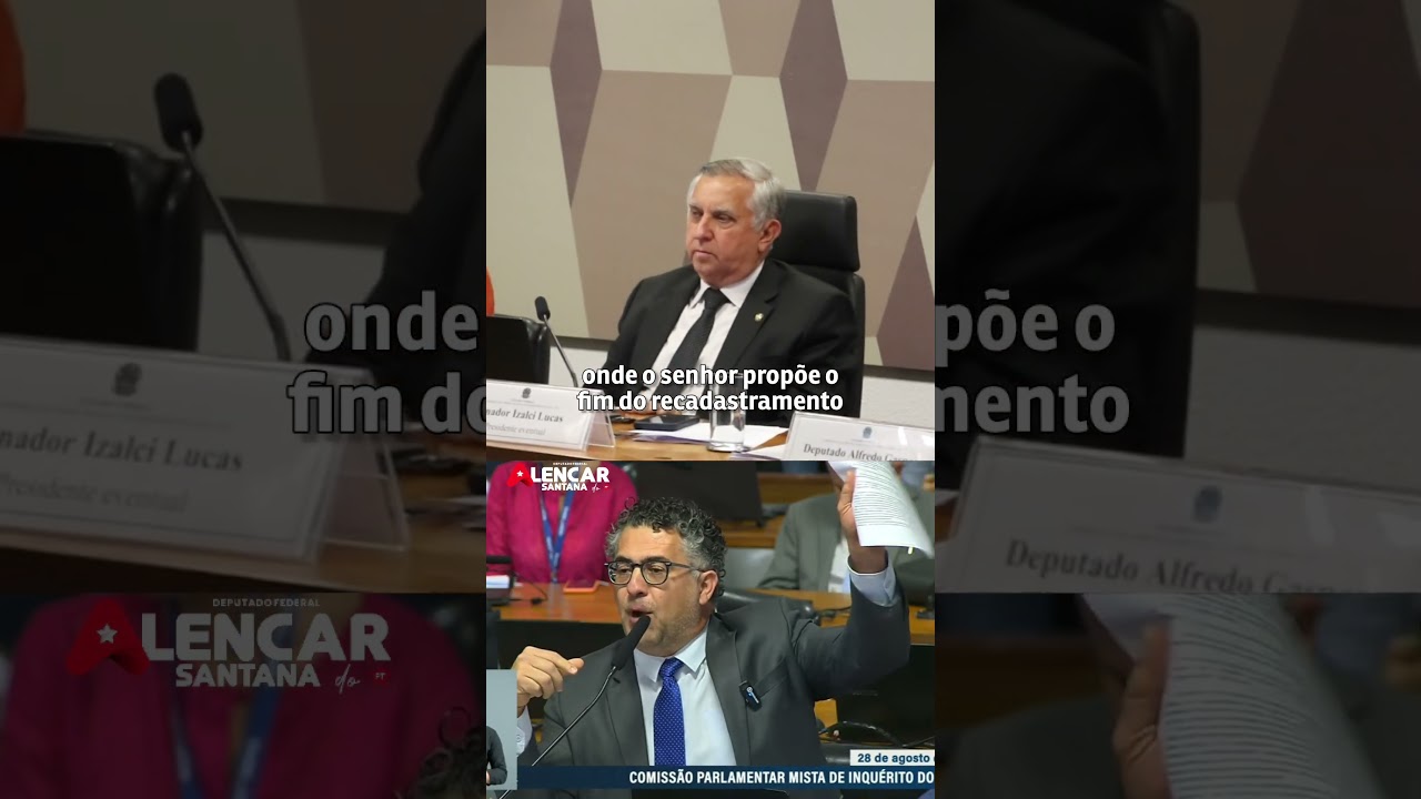 CPMI do INSS: Izalci fez emenda para acabar com recadastramento e fugiu da verdade outra vez