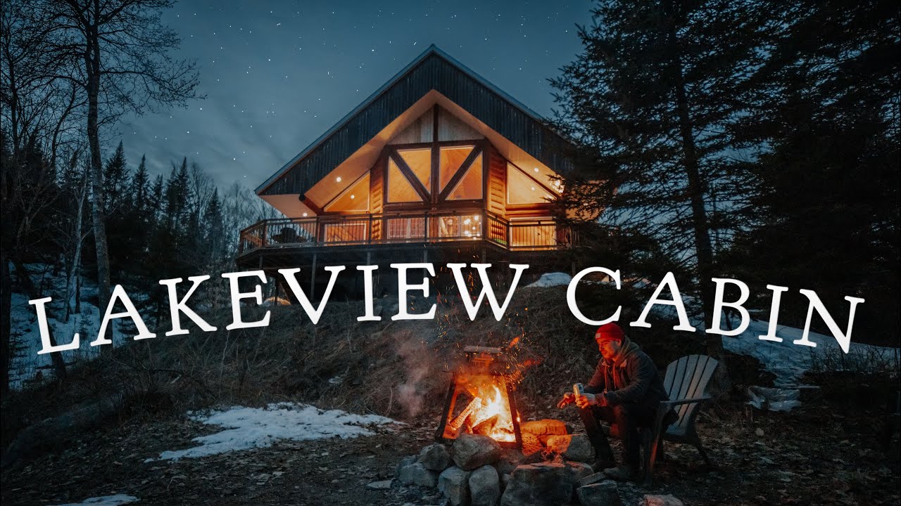 Private Lake House AirBnb! Chalet Le Nord Est Tour! YouTube