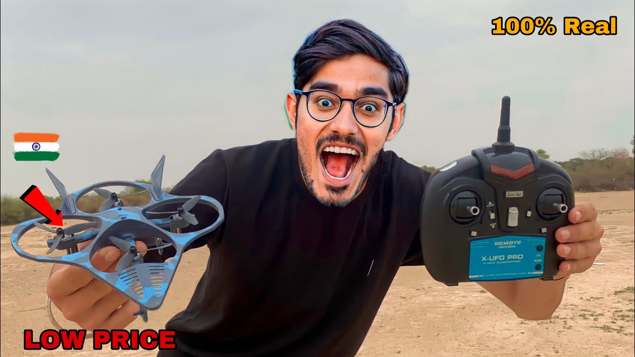 RC Fastest SF-35 JETFIGHTER Made in India Drone Unboxing & Testing - Mojmasti toy tv