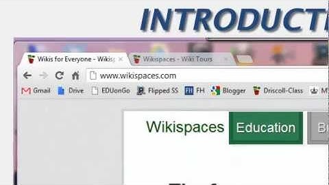 Wikispaces Intro