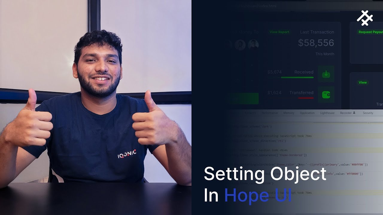 How To Set Setting Objects In Hope UI Using Live Customizer Panel | Iqonic Design