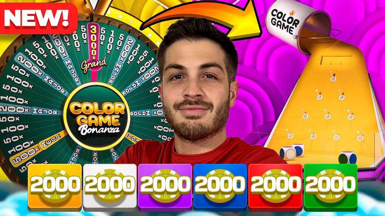 FIRST LOOK AT *NEW* COLOR GAME BONANZA!!!