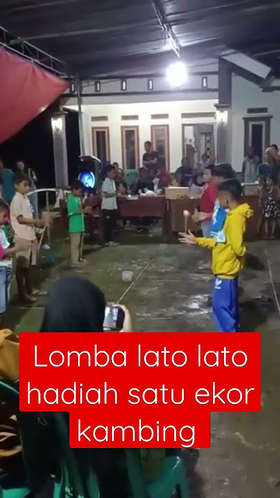 #viral lomba lato lato berhadiah 1 ekor kambing