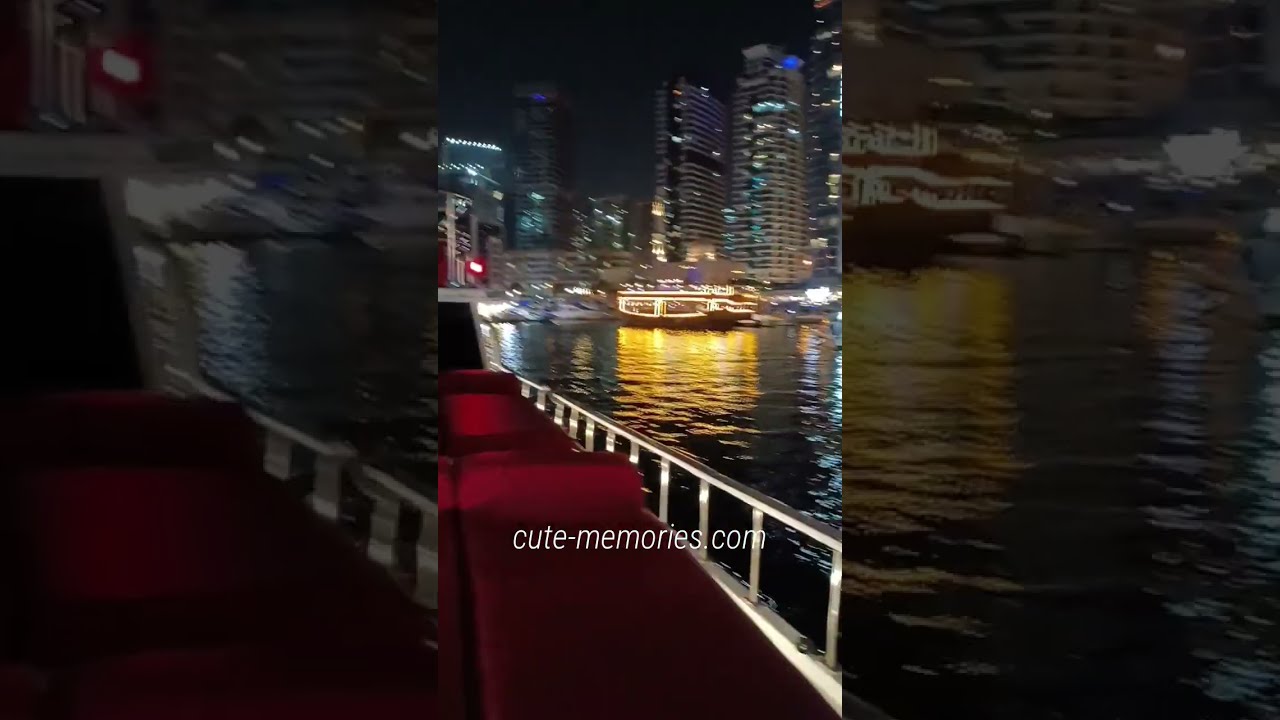 Dubai Xclusive yacht - Night Tour - August Taylor Swift | #dubaimarina #dubaiyacht  #dubaitourism