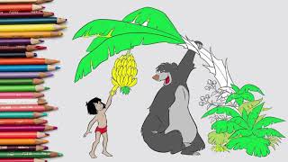 The Jungle Book Coloring for Kids and Toddlers