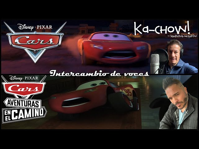 Cars - McQueen gritando asustado (Intercambiando las voces) Montaje Latino class=