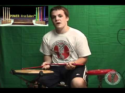 Worlds Fastest Drummer Presents Power Wrist Builders with Matt Smith Worlds Fastest Drummer Presents Power Wrist Builders with Matt Smith