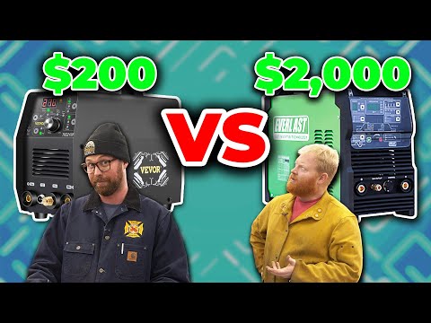 $200 TIG Welder VS $2,000 TIG Welder