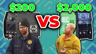 $200 TIG Welder VS $2,000 TIG Welder