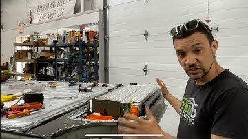 Tesla Model S Battery Repair BMS_W107 BMS_F107 error dropping battery opening battery