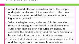 Auger Electrons