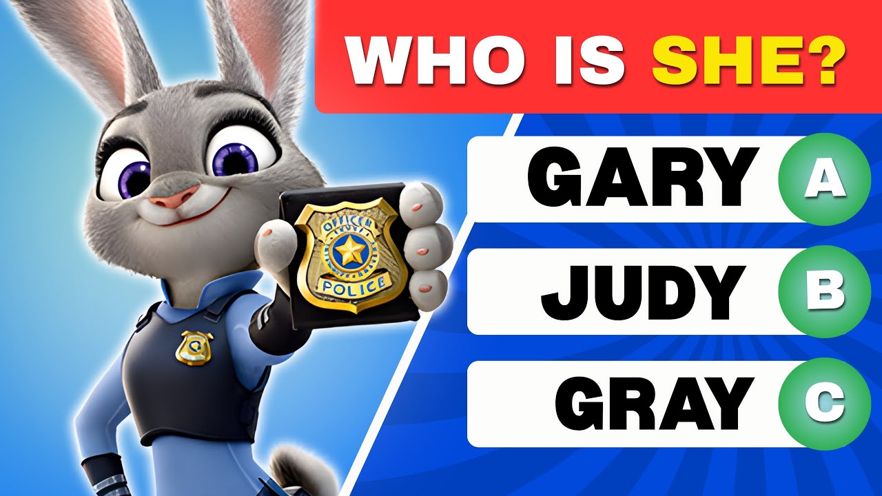 Zootopia 2 Movie Trivia Quiz 🐰🦊40 Fun Questions about Zootopia 2!