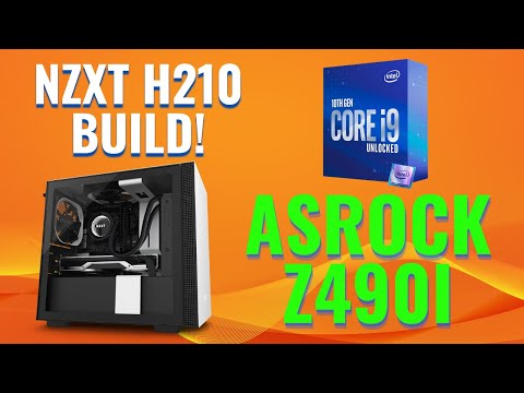 ASRock Z490 Phantom Gaming iTX BUILD with Thunderbolt 3, using an Intel i9-10850K CPU (POV)