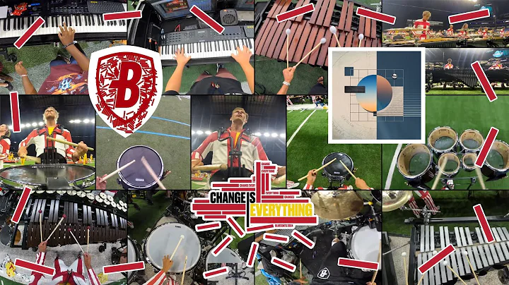 Bluecoats 2024 Percussion Feature "Threshold" GoPro Mashup (4K)