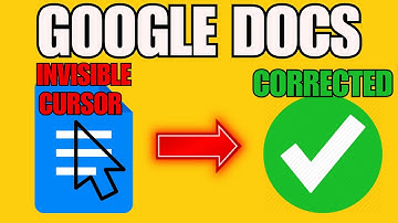 FIX Google Docs INVISIBLE Cursor Problem NOW! 2025