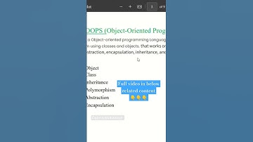 oops concept in Telugu | what is oops concept| interface in java