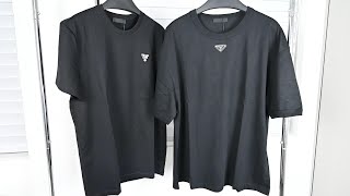 prada Cotton T-shirt  black size xl