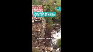 🏚️ NEGREIRA | DERRÚBASE parte dun MUÍÑO catalogado como Ben de Interese Cultural na PONTE MACEIRA