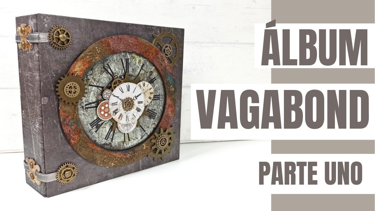 1era Parte Álbum Sir y Lady VAGABOND de  @Stamperia   | PROYECTO SEPTIEMBRE