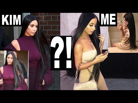 Video: Kim Kardashian Weer Lang Haar