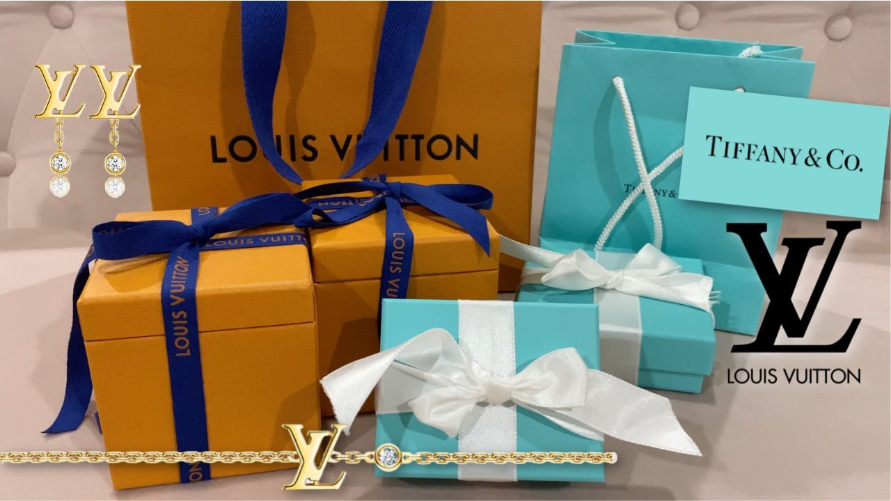 LOUIS VUITTON NECKLACE UNBOXING - 18 CARAT GOLD, PINK MOTHER OF PEARL &  DIAMOND I LIFE OF MC 