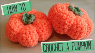 CROCHET: How to crochet a Pumpkin | Bella Coco