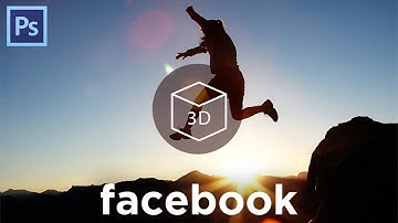 Create Facebook 3D Image in Photoshop | Easy