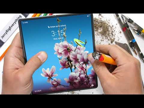 Huawei Mate X2 Тест Огнём! - Складной телефон за 3000 долларов?!