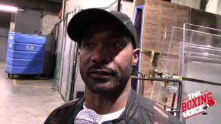 Calvin Davis Explains What Caused The Stoppage In Corner of Amir Mansour