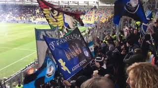 Frosinone-Atalanta 5-0, la carica dei tifosi nerazzurri