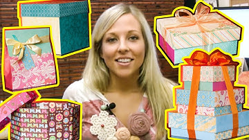 Big Boutique Boxes SVG Kit Assembly Tutorial - Part 2