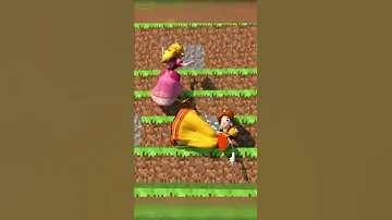 Princess Peach And Princess Daisy Race To Death Shorts 
