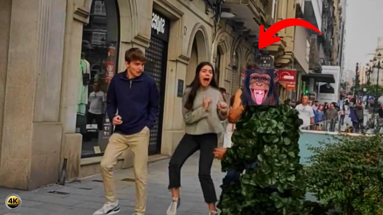 This Scary Bushman Prank Made Everyone Panic 😱😂