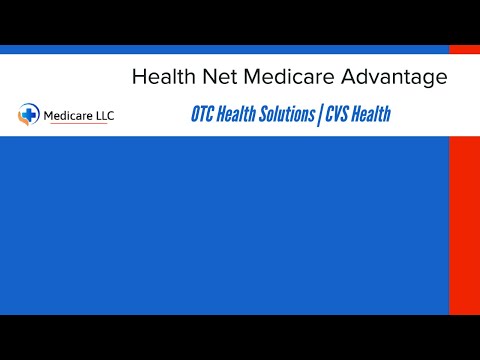 Health Net Medicare Advantage Plan | OTCHS | CVS | Login | Catalog