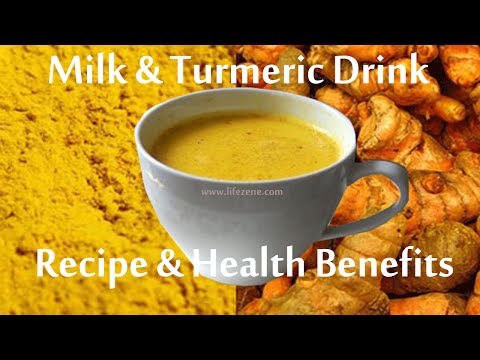 Golden Turmeric Milk Recipe for Weight Loss