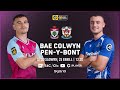 PÊL-DROED BYW: Bae Colwyn v Pen-y-bont | Rownd Gynderfynol Gemau Ail Gyfle Cymru Premier JD
