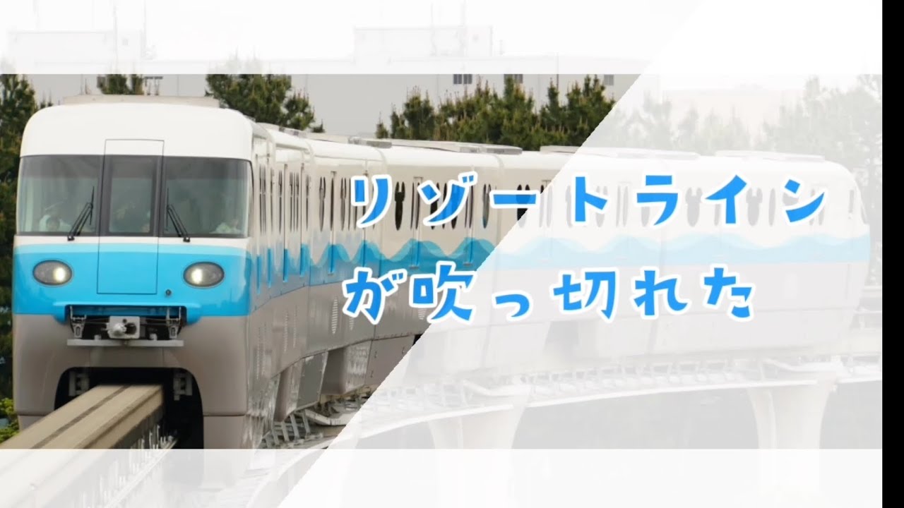 リゾートライナーが吹っ切れた