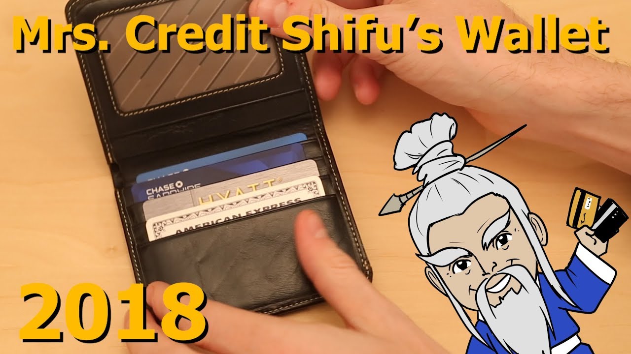 What's in Mrs Credit Shifu's Wallet 2018?