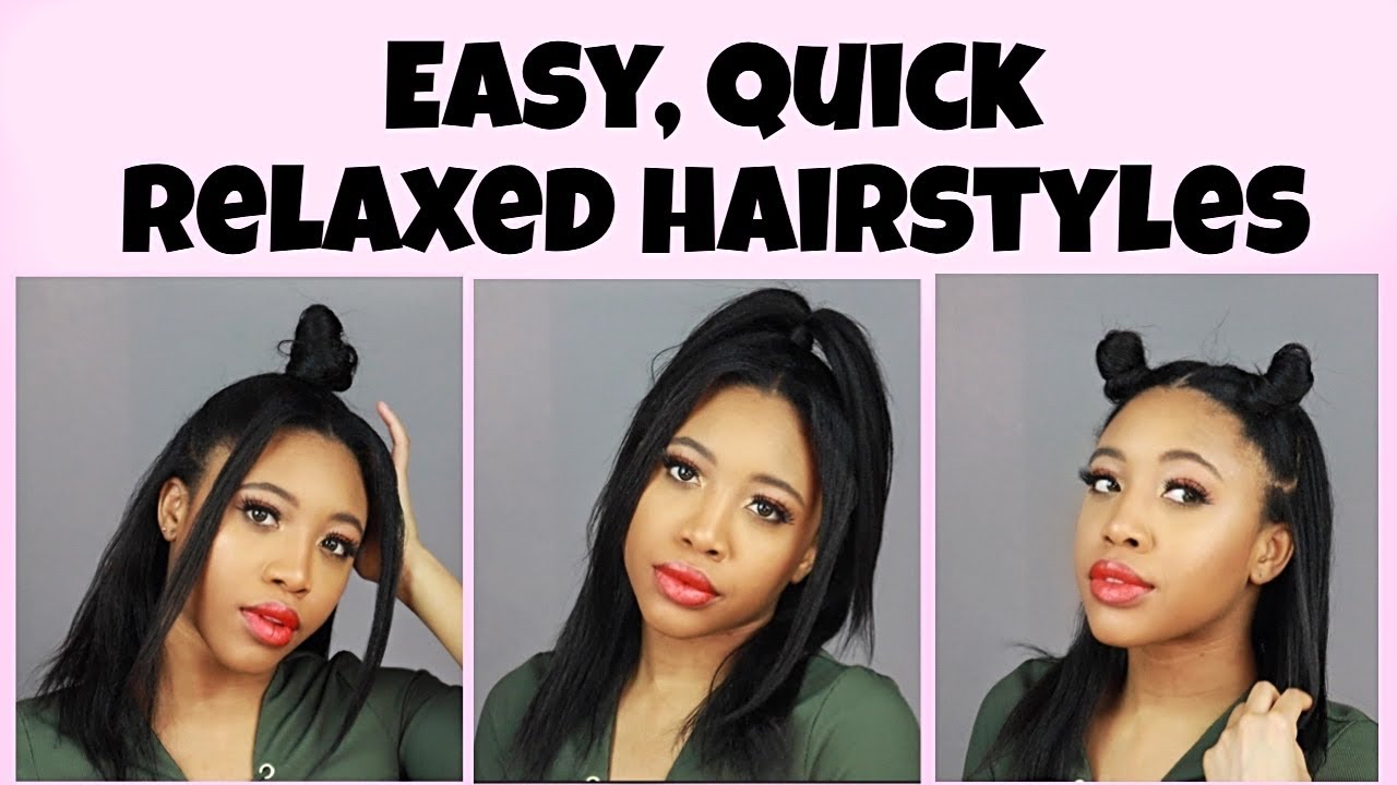 7 EASY, QUICK RELAXED HAIRSTYLES (NO HEAT) Shoulder length hair