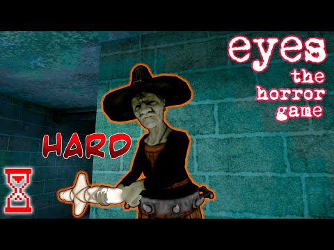 Видео: Прохождение с Ведьмой на Тяжёлом | Eyes - The Horror Game