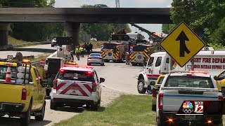 1 seriously injured after tractor-trailer catches fire in Interstate 85 Business crash, troopers say by WXII 12 News 152 views 23 hours ago 31 seconds