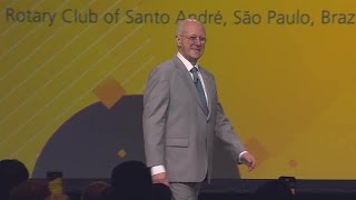 Rotary International President-Elect Mário César Martins De Camargo Internatinal Embly 2025