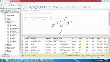 SQL – Basic commands