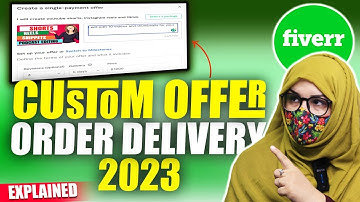 How To Send Custom Offer On Fiverr 2024 | Live Fiverr Custom Offer Sending Procedure To Client