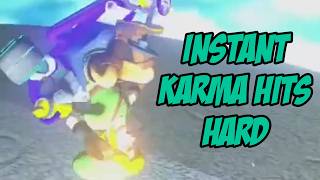 Instant Karma Hits Hard