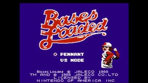 30 second intro nes bases loaded