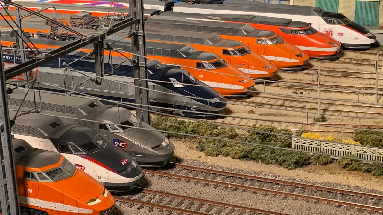 n°72  TGV 8  Sud Est  (partie 1)