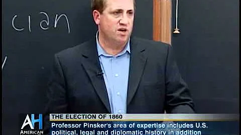 Professor Matt Pinsker History Class on "The Elect...