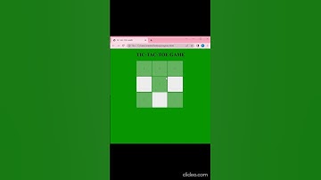 tic tac toe game with html and javascript